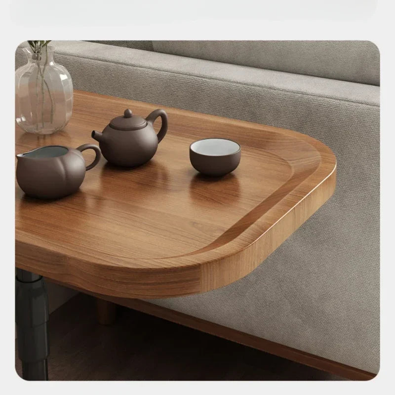 Minimalist Modern Sofa Side Table - Luxury Coffee Tea Table Small Shelves Rugged Durable Living Room Furniture