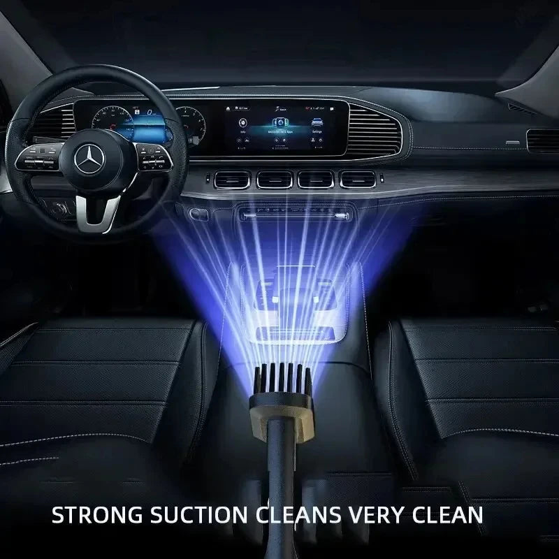 120W Vacuum Cleaner Portable Car Vacuum Cleaner USB Charging Handheld Cordless Powerful Suction for Auto/Home/Office/Pet Hair