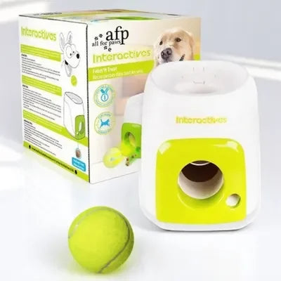 Throwing Chase Machine Cat Ball Dog Launcher Ball Reward Feeder Thrower Automatic Pet Mmachine Toys Smart Tennis