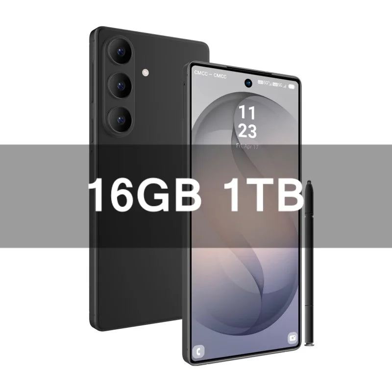 A57 22GB+2TB Global For Edition 8000mah HOT Screen Android 5G 108MP x 72MP Protector Battery Original Smart 7.3''HD AB2