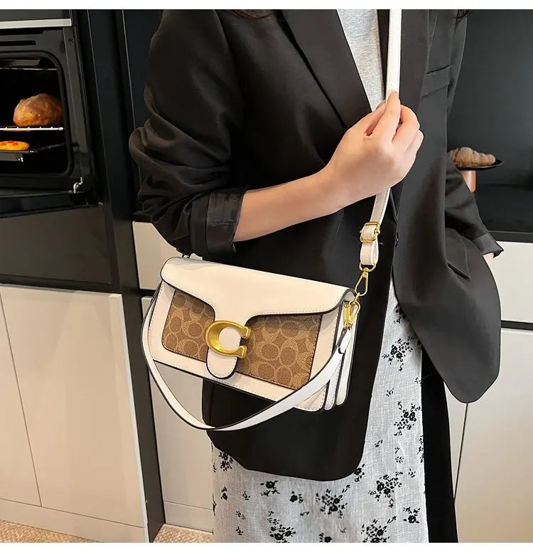 2026 Luxury Designer Diaper Bag: Large Capacity Vintage Leather Tote For Women, Elegant Classic Trendy Handbag With Paris Logo