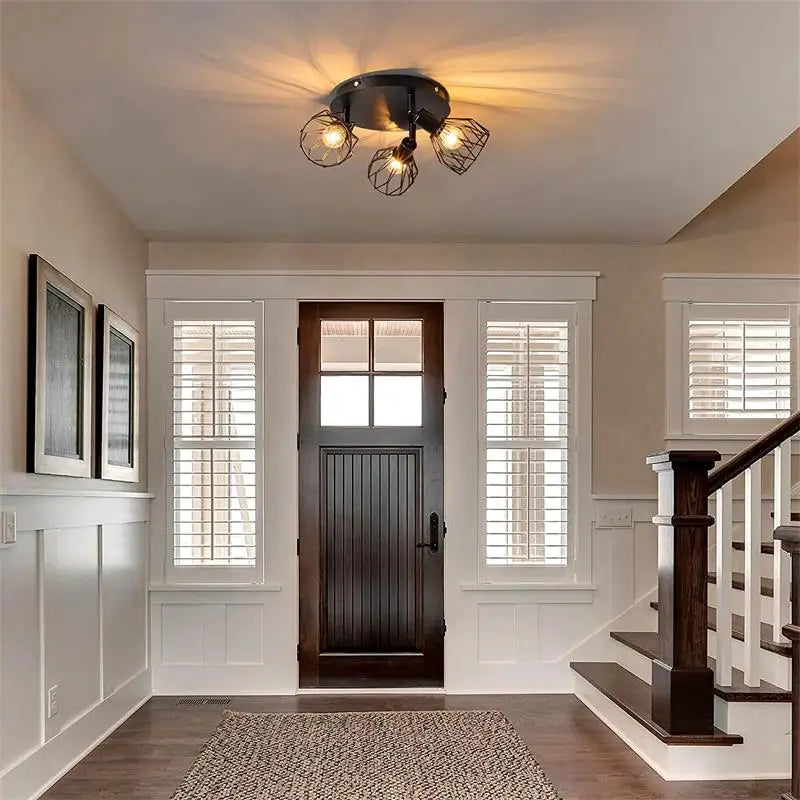Aisle Lights Entrance Hallway Lights Modern And Simple Iron Art Living Room Bedroom Stair Lights Cloakroom LED Ceiling Lights