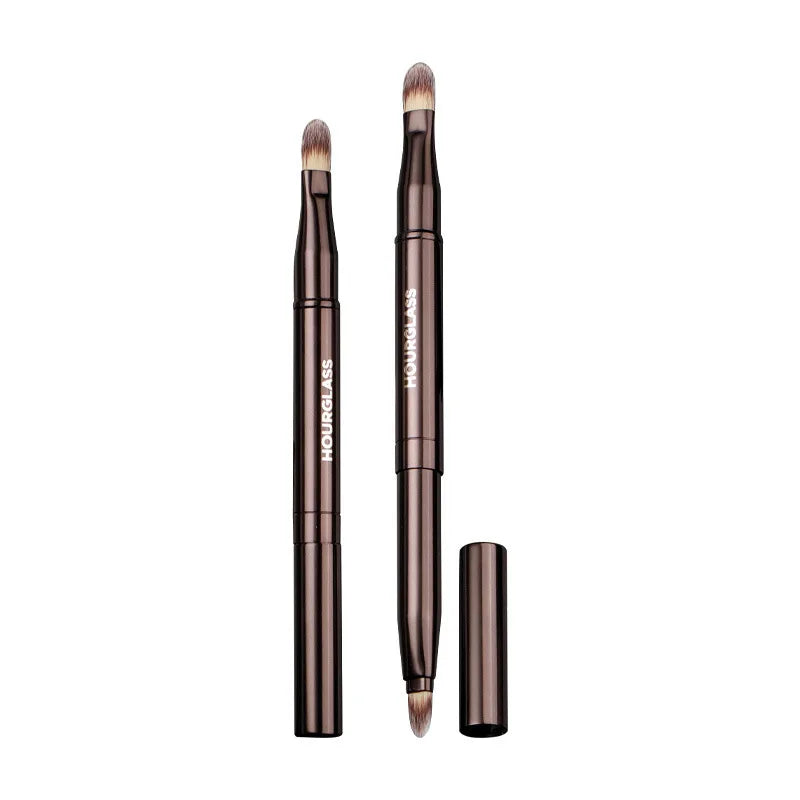 HOURGLASS Full Set Makeup Brushes - Powder Blush Foundation Eyeshadow Concealer Lip Brush - Cosmetic Brush Kit for Face And Eyes