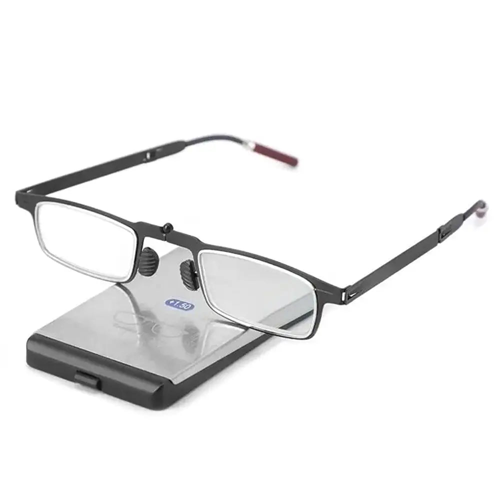 Blue Ray Blocking Anti-Blue Light Reading Glasses Mobile Phone Holder Portable Optical Spectacle Eyeglass Ultralight Metal