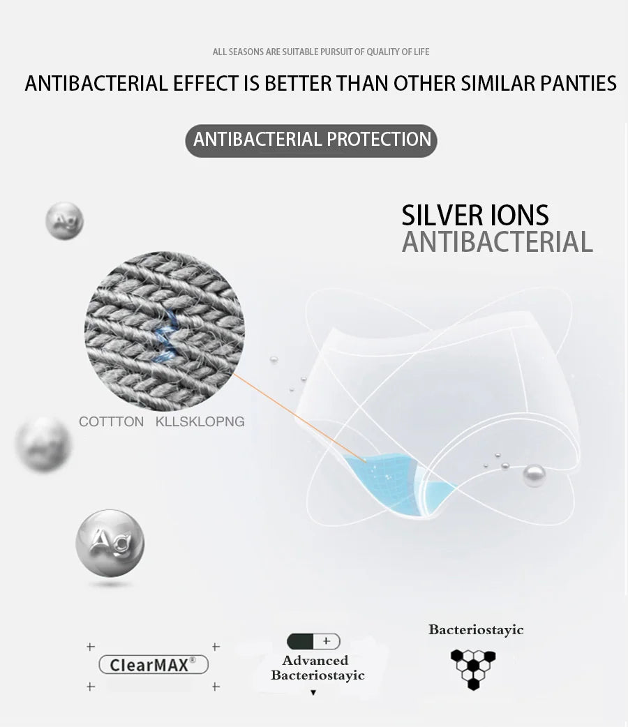 FINETOO 2Pcs Women Cotton Seamless Underwear Sexy Lace Waist Patchwork Panties Female Solid Briefs Plus size Breathable Lingerie