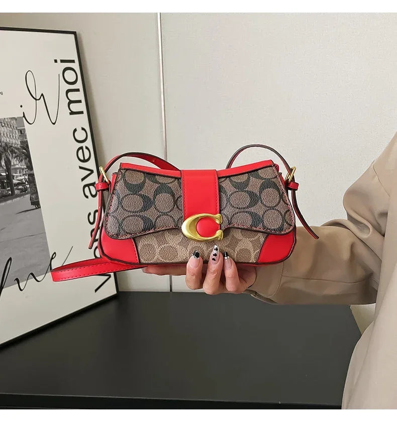 Graceful Retro Diaper Bag Women's Bag Airport Lounge Wait Exquisite Stylish Glamorous Timeless Versatile Practical Organized