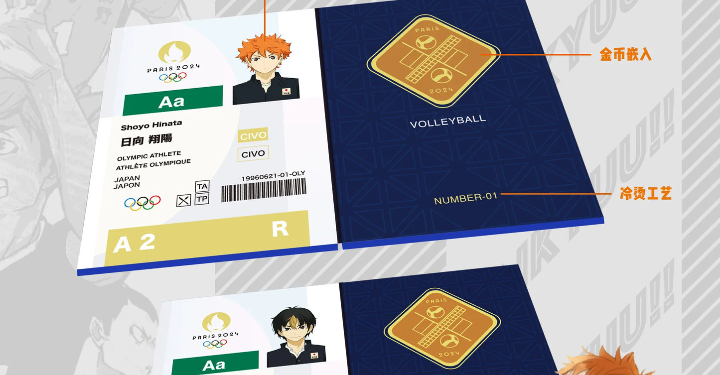Haikyuu CardsThe Junkyard Showdown Is Coming Hotly with A Passionate Opening Classic Collectible Card Toys and Gifts