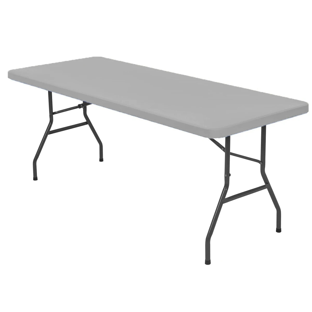 1 Pc 4/6/8ft Spandex Tablecloth Elastic Fitted Stretch Rectangular Tablecloth Washable and Wrinkle Resistant Patio Table Cover
