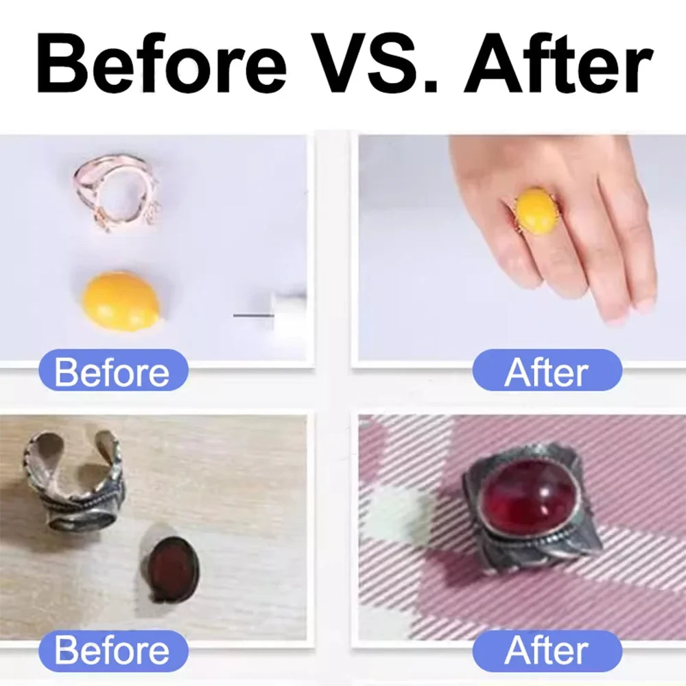 High-quality B-7000 semi-fluid high-viscosity glue, transparent waterproof adhesive, with precise needle adapted to rhinestone crafts jewelry diy jewelry mobile phone case 110ml1-5pcs.