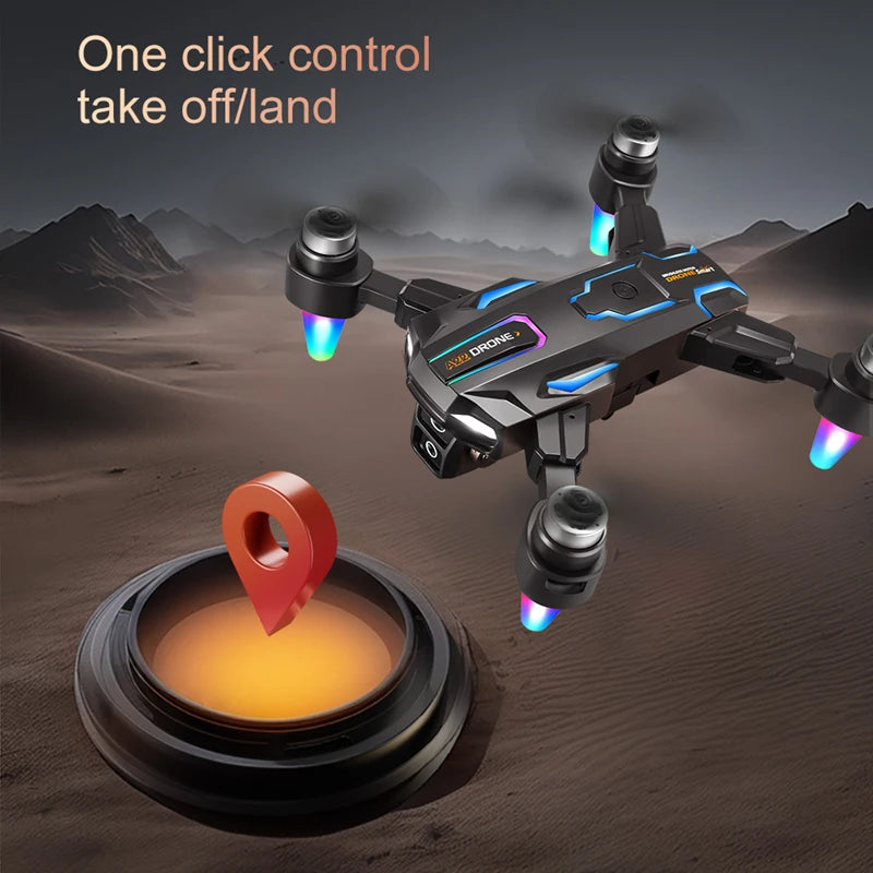 A22 Max Drone 8k Esc Dual Camera 5g Hd Aerial Photography Wifi Optical Localization Obstacle Avoidance Brushless Rc Drone