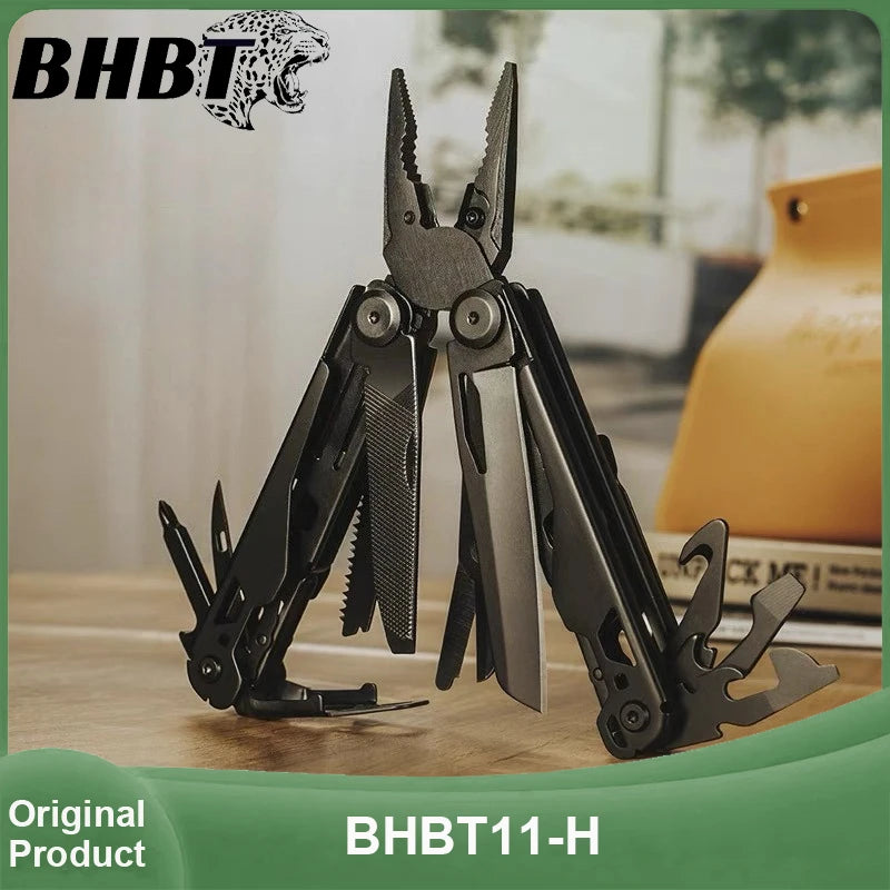BHBT 19 in 1 Multitool Pliers Folding Knife Multi Tool Hoxagon Wrench Outdoor Camping EDC Tool Home Repair Maintenance