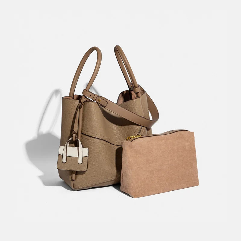 UKF Light Luxury Women's Handbag Niche Designer Single Shoulder Messenger Bag Stylish Accessory for Ladies