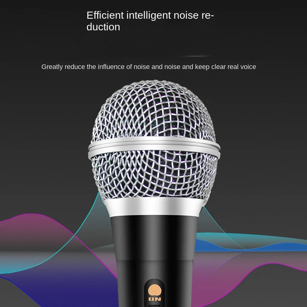 Karaoke Microphone Handheld Professional Wired Dynamic Microphone Clear Voice Mic for Karaoke Vocal Music Performance HOT