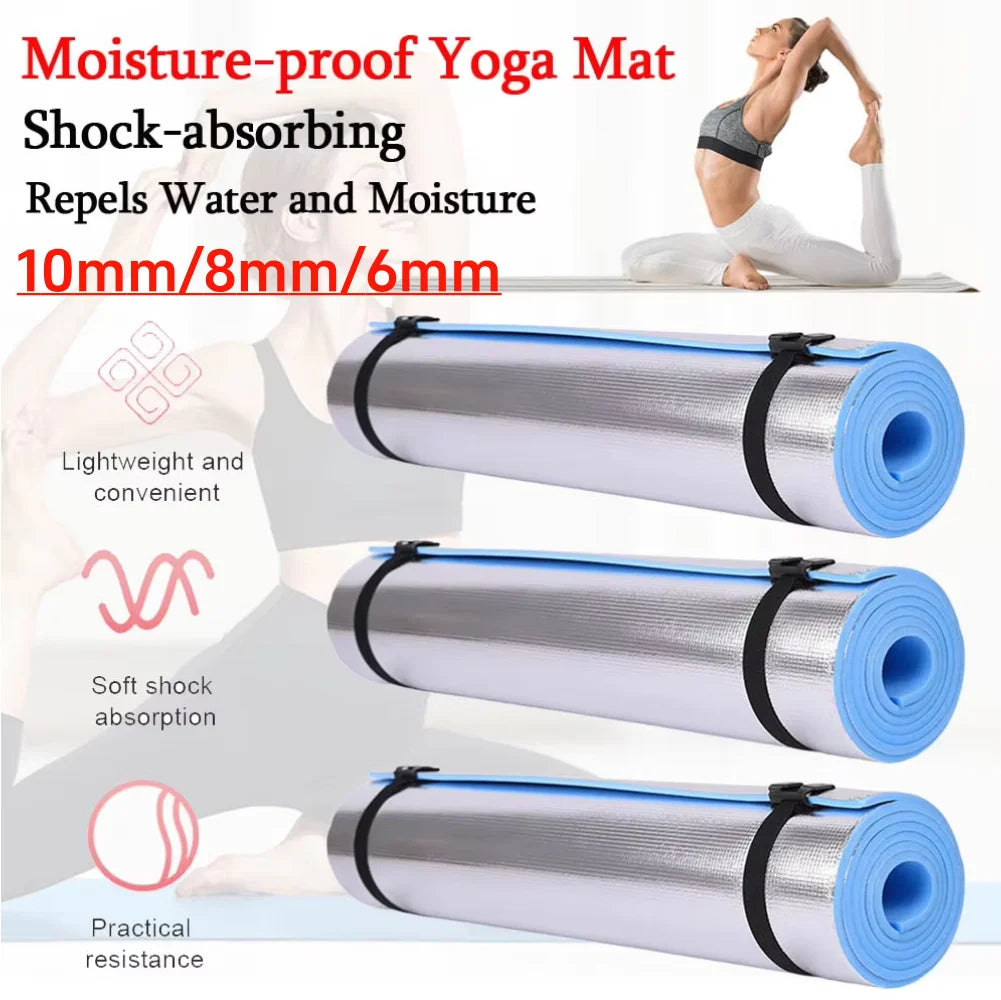 1800x50x10/8/6mm Thickened EVA Yoga Mat Moisture-proof Outdoor Camping Picnic Mat Waterproof Anti-skid SportFitness Exercise Mat