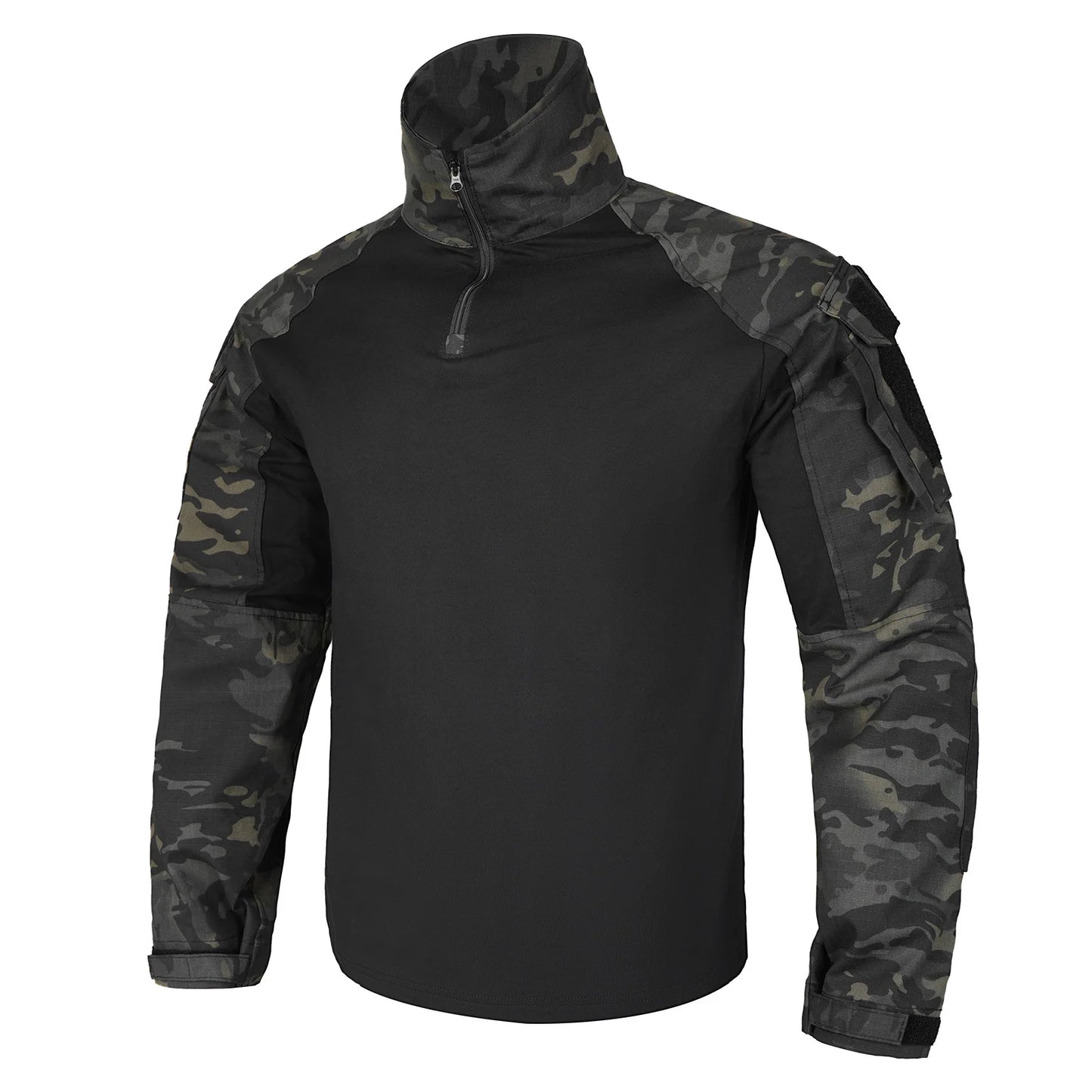 KRYDEX Combat G3 Shirt Tactical Hunting Outdoor Clothes Shirt with Elbow Pads Tiger Stripes Camo Ranger Green Gen3 Shirt