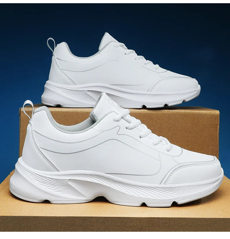 Road Running Shoes Unisex Waterproof Running Shoes Comfortable Athletic Shoes Waterproof and Slip-Resistant Travel Shoes