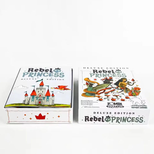 REBEL PRINCESS Deluxe Board Card Game Ultimate Family Party Trick-Taking Fun for 3-6 Players