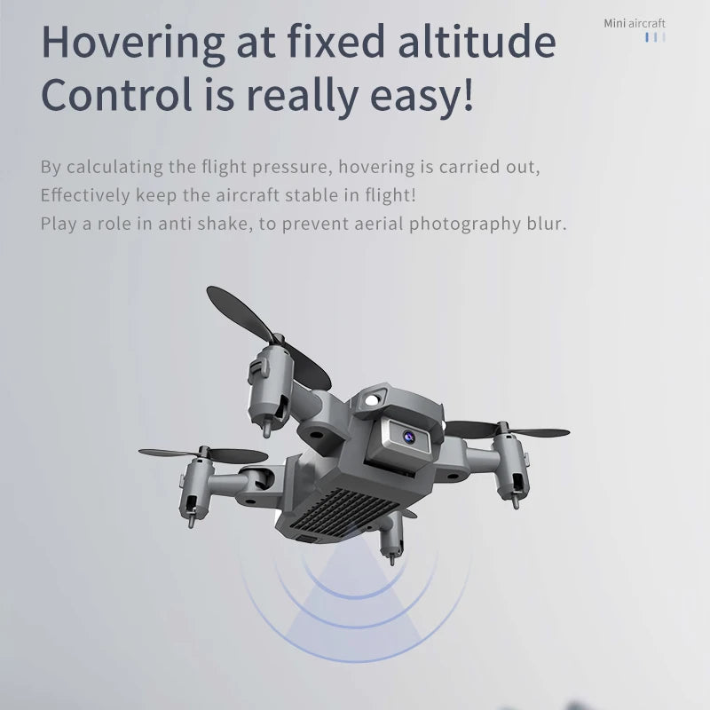 Mini Drone for Kids with 4k HDCamera  FPV Remote Control Toys Gifts for Boys Girls with Altitude Hold Headless Mode RC Dron