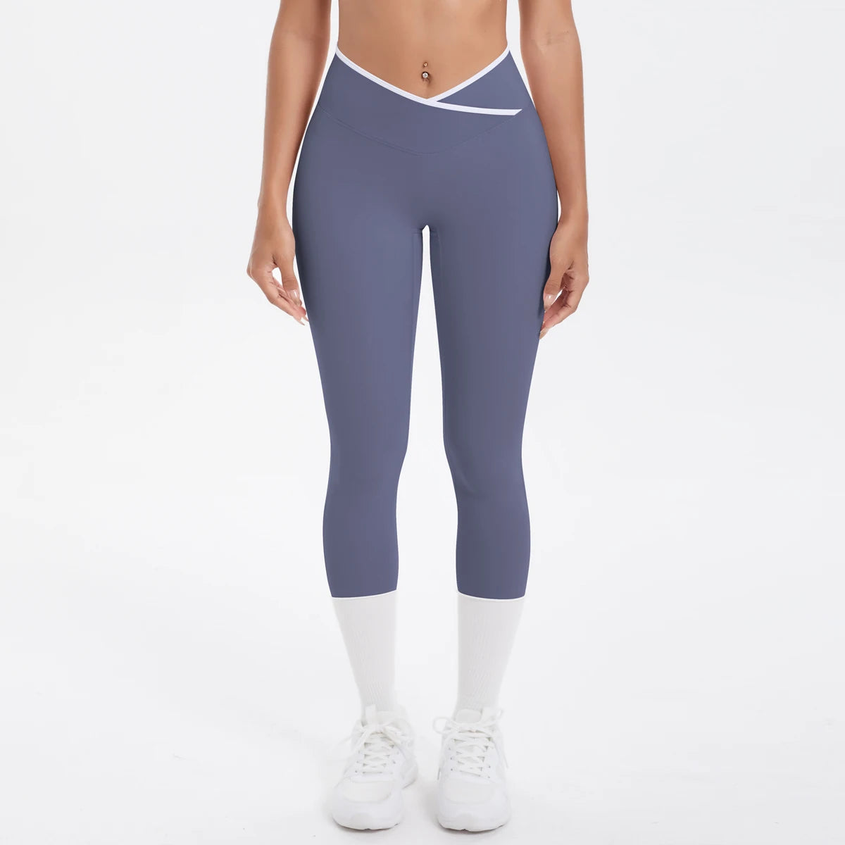 Women Cross High Waisted Sports Suit Breathable Fitness Running Workout Yoga Set Casual Pilates Sportwear Leggings