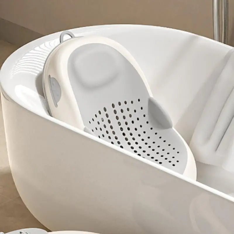 New 1Pcs Newborn Baby Bath Tub Foldable Rack, Shower Net Seat- Anti Slip Bathtubs Accessory for Infant Care