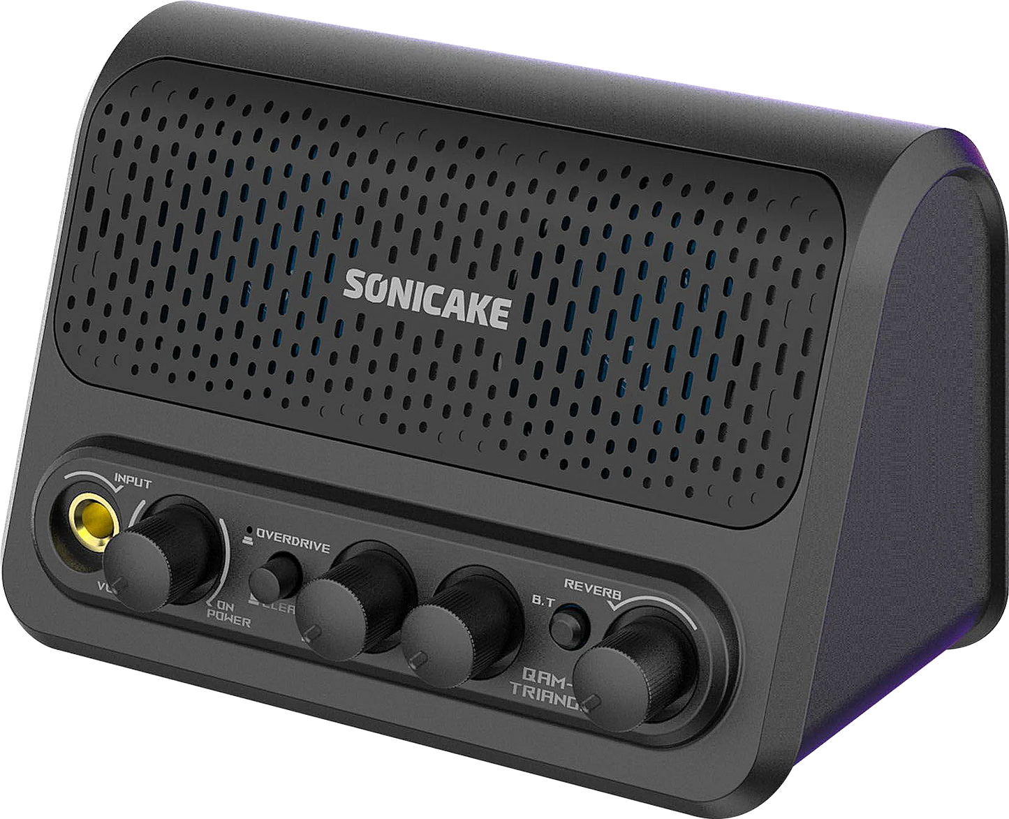 SONICAKE Dual 5W Guitar Combo Amplifier Speaker USB Chargeable Wireless Audio for electric acoustic guitar