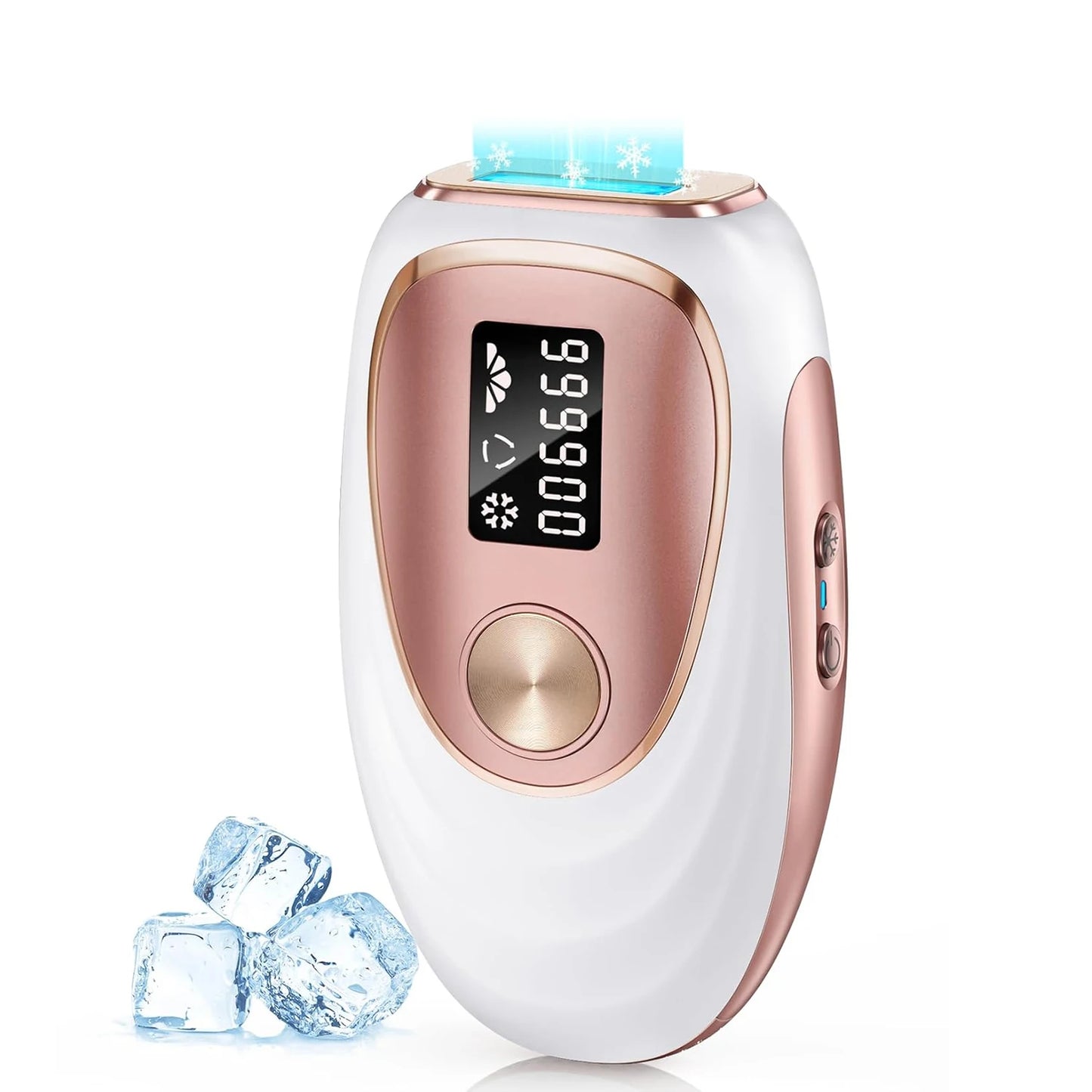 IPL Laser Hair Removal Device for Women Men 999900 Flashes Ice-Cooling Painless Permanent Hair Remover for Face Body Bikini