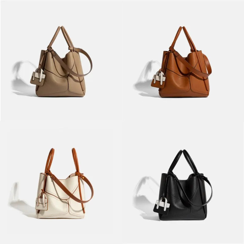 UKF Light Luxury Women's Handbag Niche Designer Single Shoulder Messenger Bag Stylish Accessory for Ladies