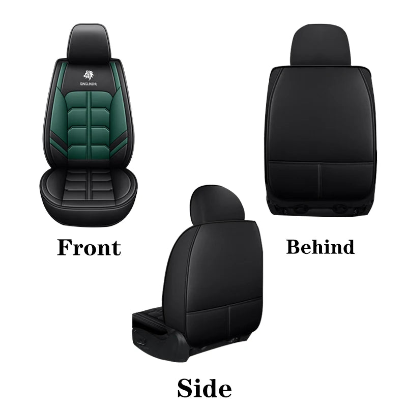 Car Seat Cover For Opel Corsa D Insignia Vivaro Astra K J H Grandland X Zafira B Universal Waterproof Leather Auto Accessories