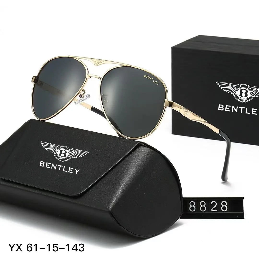 Car High End Men And Women Sunglasses Protection Goggles For Bentley Continental GT MULLINER Bentayga Flying Hurtling Spurlogo