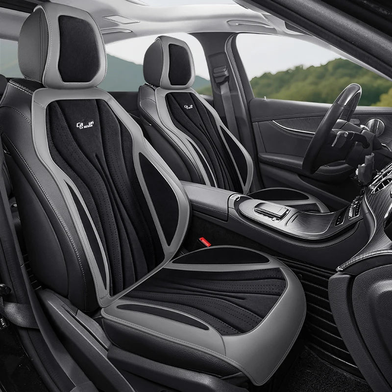 Universal Suede Car Seat Cover Cushion for AUDI All Car Models A3 Sportback A1 A4 A5 A6 A6L A7 A8 A8L Car Accessories