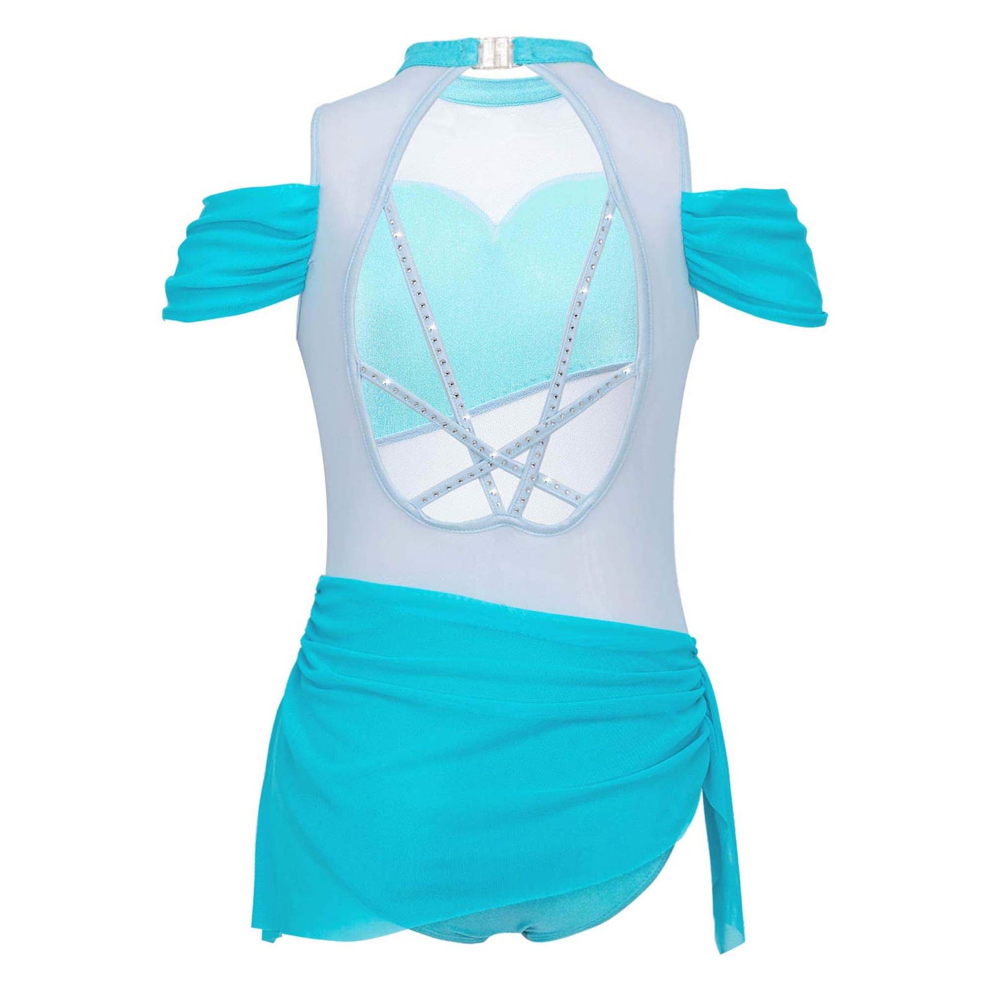 Kids Girls Sleeveless Sports Gymnastics Workout Dress Children Patchwork Ballet Dance Leotard Ballerina Fairy Party Costumes