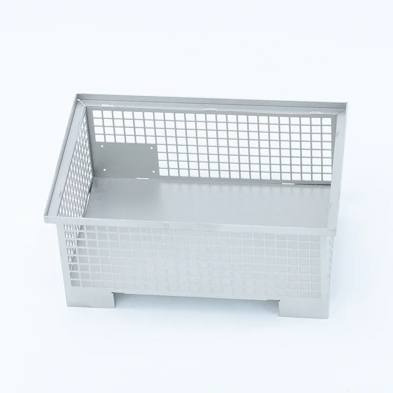 Metal Stainless Steel Forklift Basket Storage Basket Decorative Model