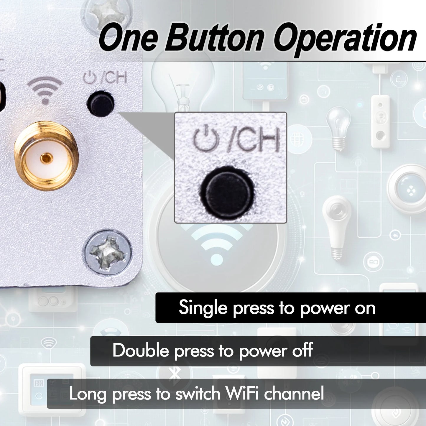 Pknight Upgraded 2.4G Wireless DMX Controller Easynode BLUE with Dual WiFi & Bluetooth Artnet & sACN Transceiver Interface