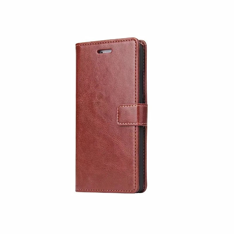 Card Holder Pu Leather Cover Case for OPPO Realme Narzo 50A Flip Cover Retro Wallet Bag Fitted Case Business Fundas Coque