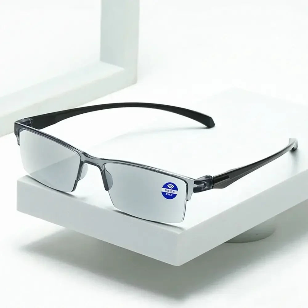 1pcs Ultralight Smart Automatic Zoom Reading Glasses Anti Blue Ray Eyeglasses Autofocus Presbyopia Eyewear