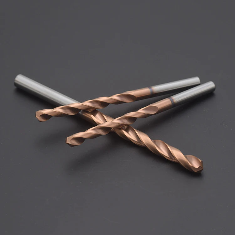 CNC Carbide Drill 60 80 100mm Long Length Steel For Stainless Steel Metal 123456789-15mm Wood Drill Solid Tungsten Carbide Bits