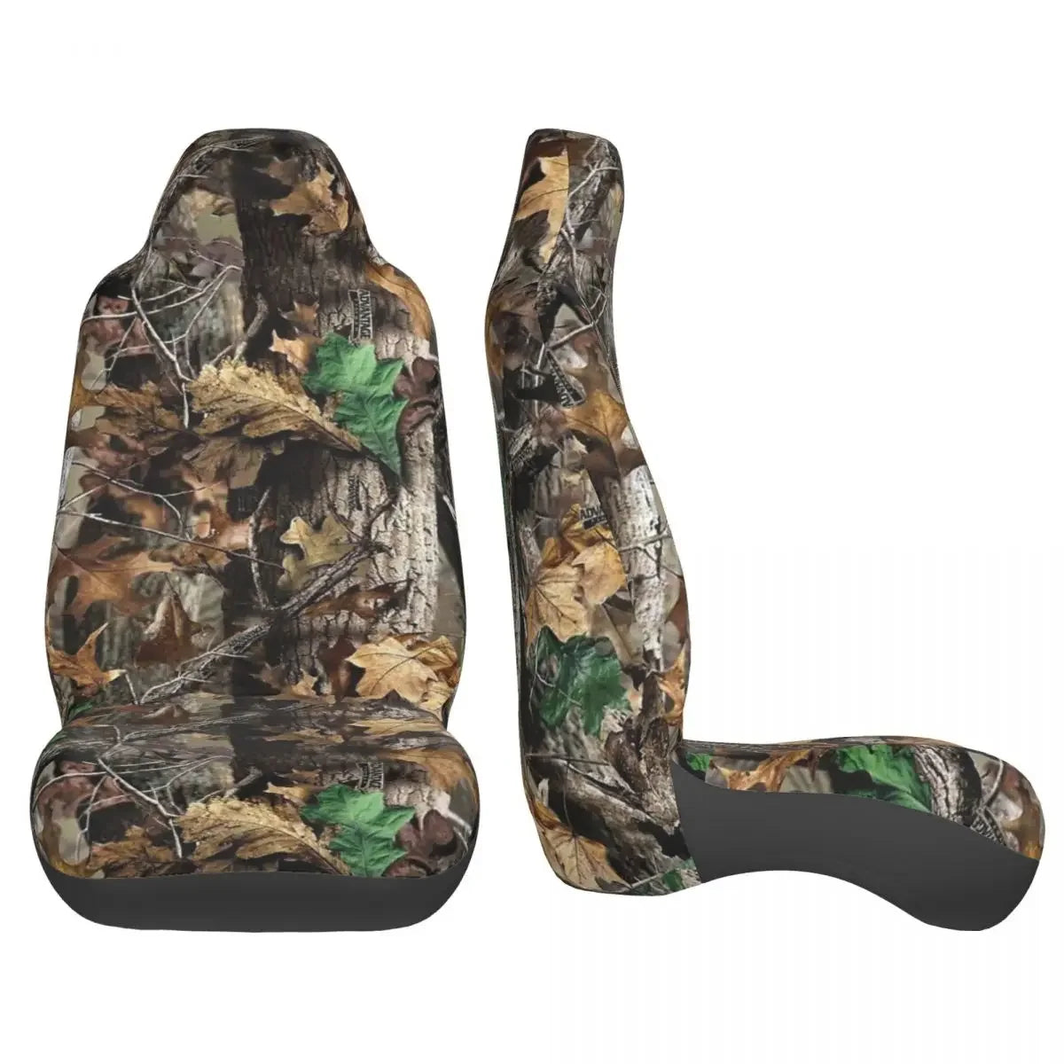 Camouflage Hunting Universal Car Seat Cover Four Seasons For SUV Tree Car Seat Covers Fiber Seat Protector