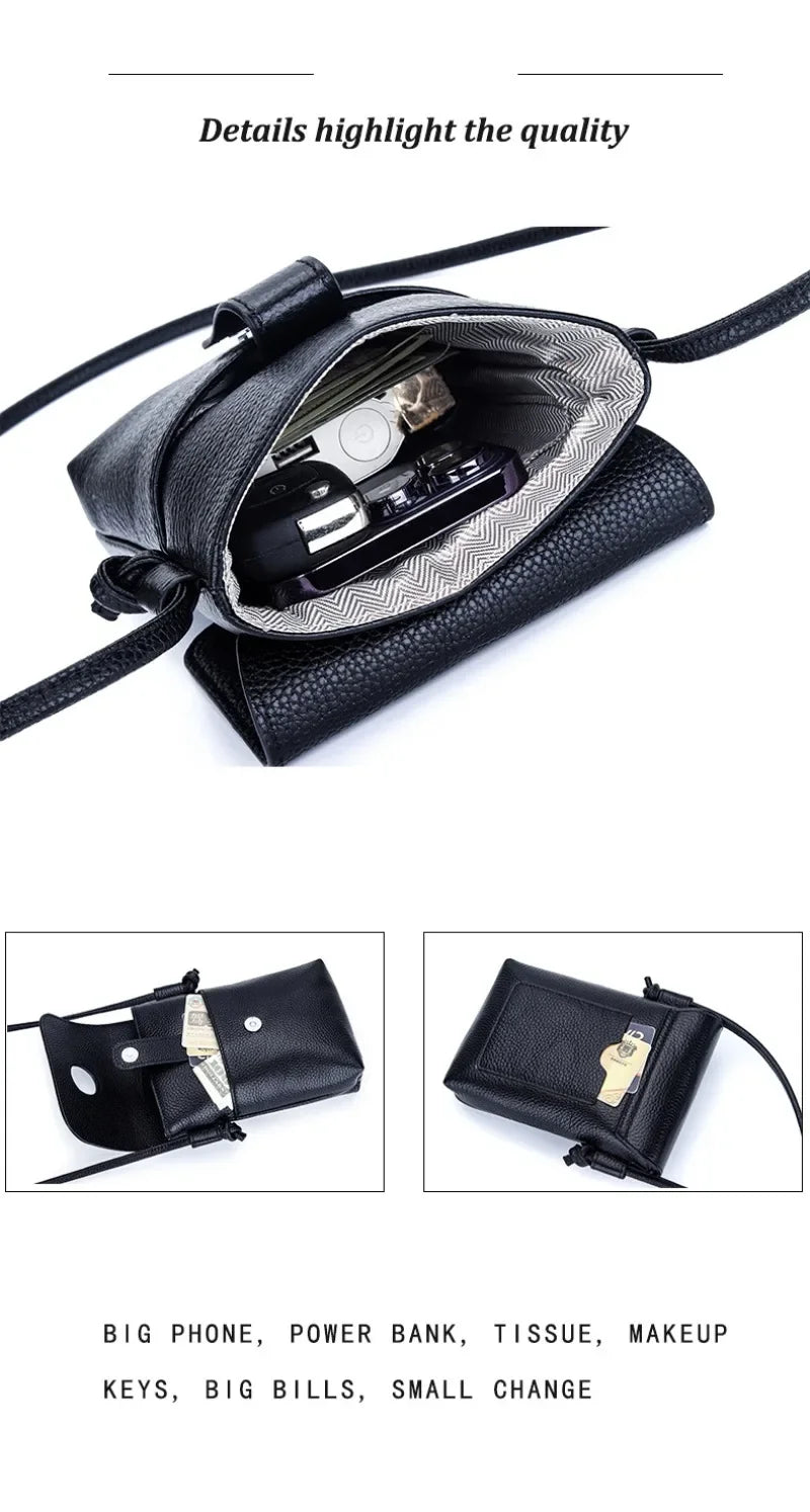 Luxury Brand Design Crossbody Bags for Women Small Cell Phone Wallet Purse with Adjustable Strap Women's Shoulder Bag Handbag