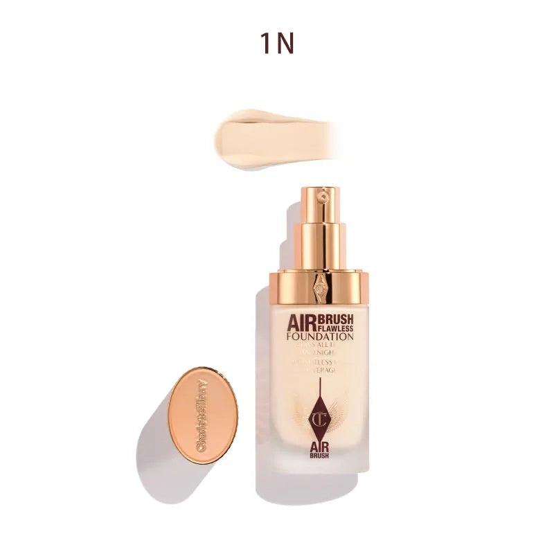 Charlotte Tilbury Liquid Foundation Super Grinding Bottle Oil Control Skin Beautifying Waterproof Sweat-proof Anti Rubbing Daily