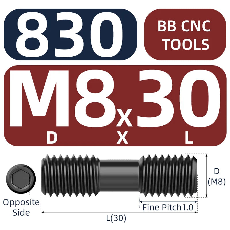 BB MCS Screw CNC Lathe Turning Clamp Tools Parts CTM510 CTM513 CTM515 CTM613