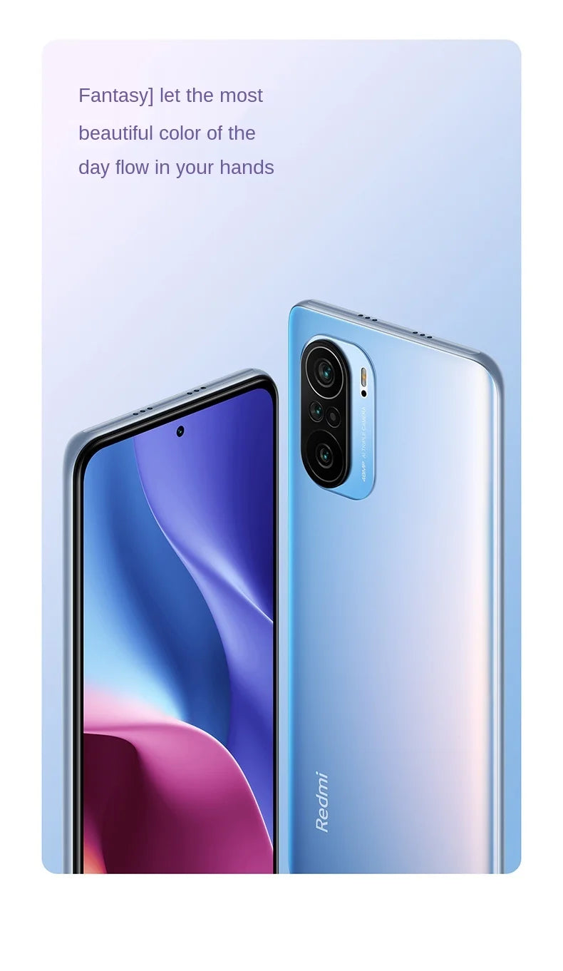 Global Version Xiaomi Redmi K40 Pro Smartphone cecular Snapdragon 888 6.67inch 120Hz E4 AMOLED Display 64MP 33W Fast used phone