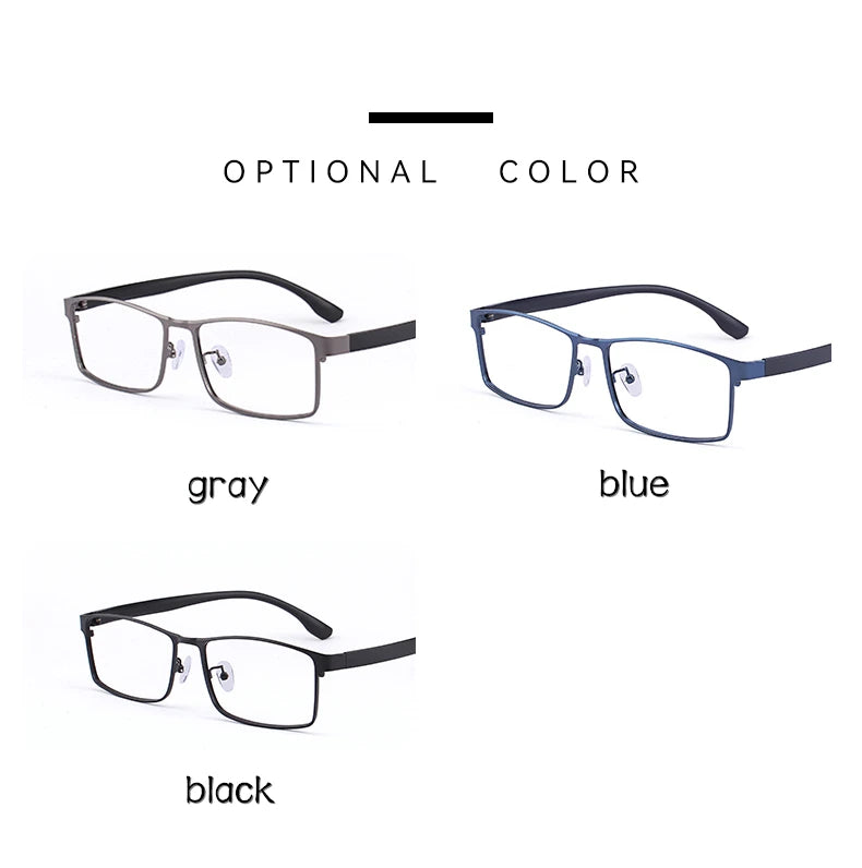Oversized Reading Glasses for Men | Wide Frame | Light-Changing Prescription Lenses