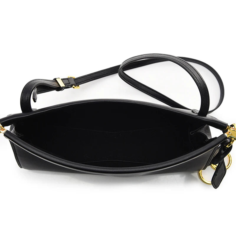Fashionable Crossbody Bag for Women, Lightweight and Versatile Shoulder Bag, Mobile Phone Bag, Color-Blocking Design, Niche High-End Commuter Bag