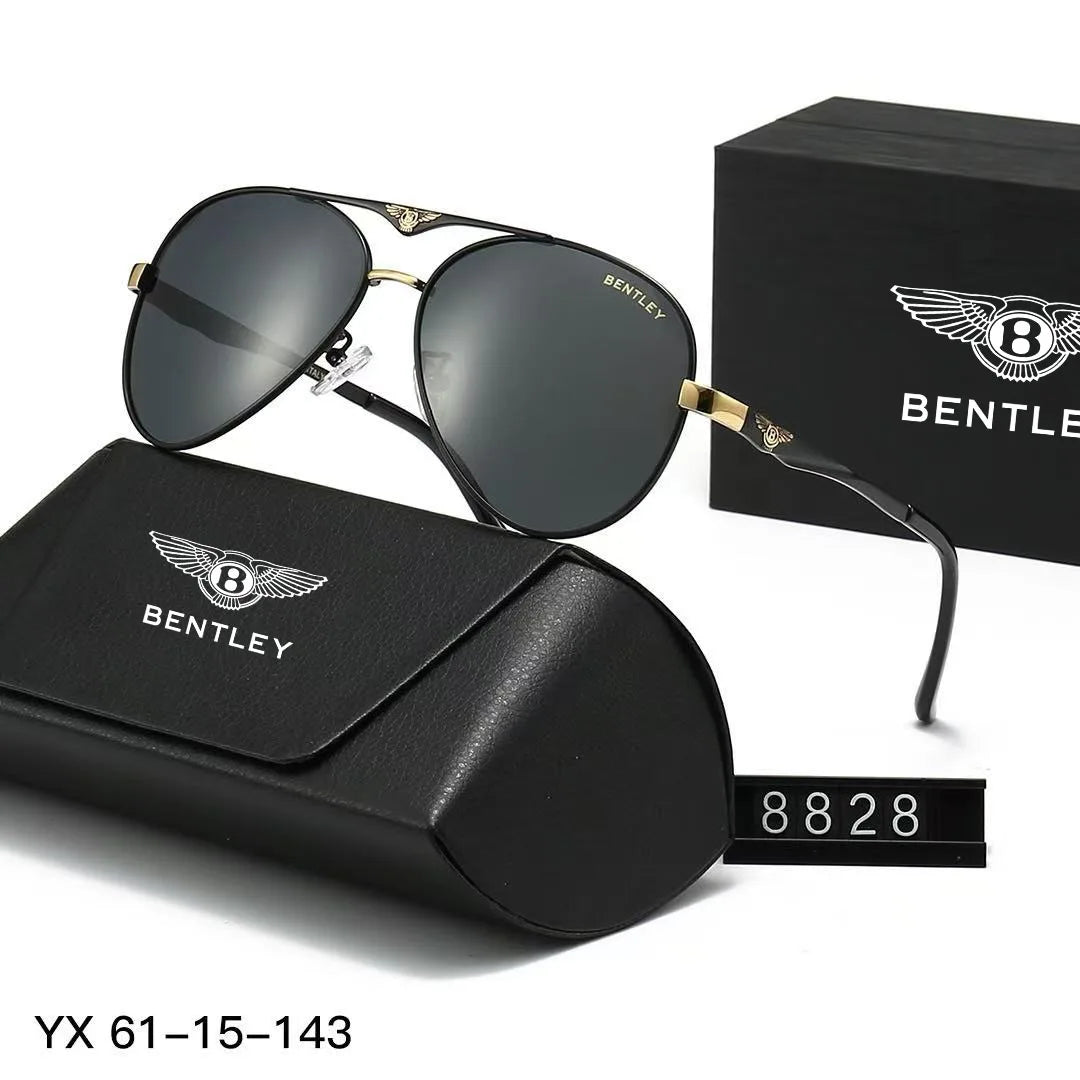 Car High End Men And Women Sunglasses Protection Goggles For Bentley Continental GT MULLINER Bentayga Flying Hurtling Spurlogo