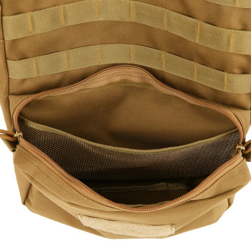 Simple Lightweight Outdoor Tactical Molle Backpack Airsoft Bag Hunting Combat Equipment Vest EDC Accessories Nylon Bag