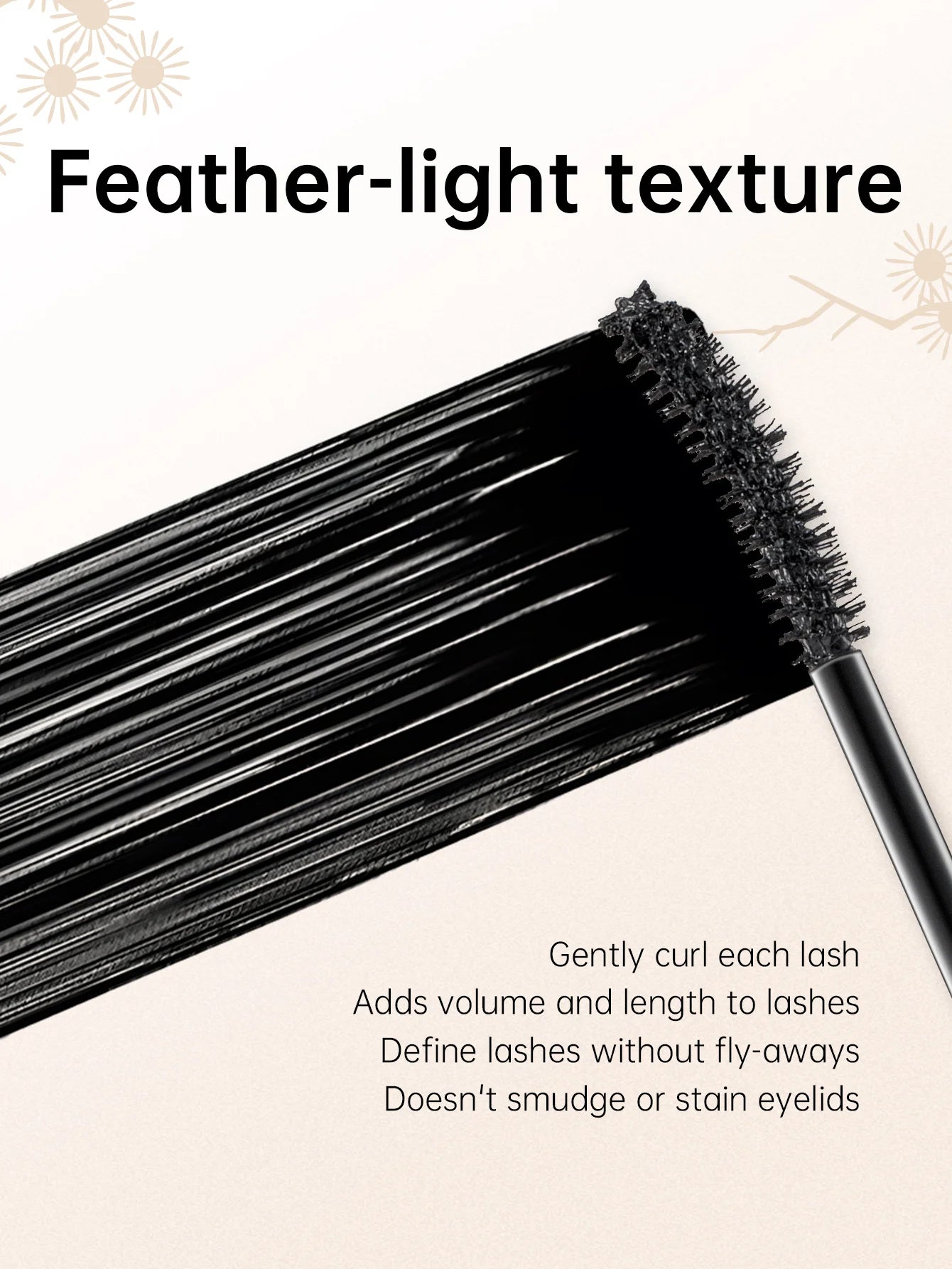 CATKIN Makeup Black Lifting Mascara, Volume and Length Mascara with Waterproof & Long Lasting for sensitive eyes.