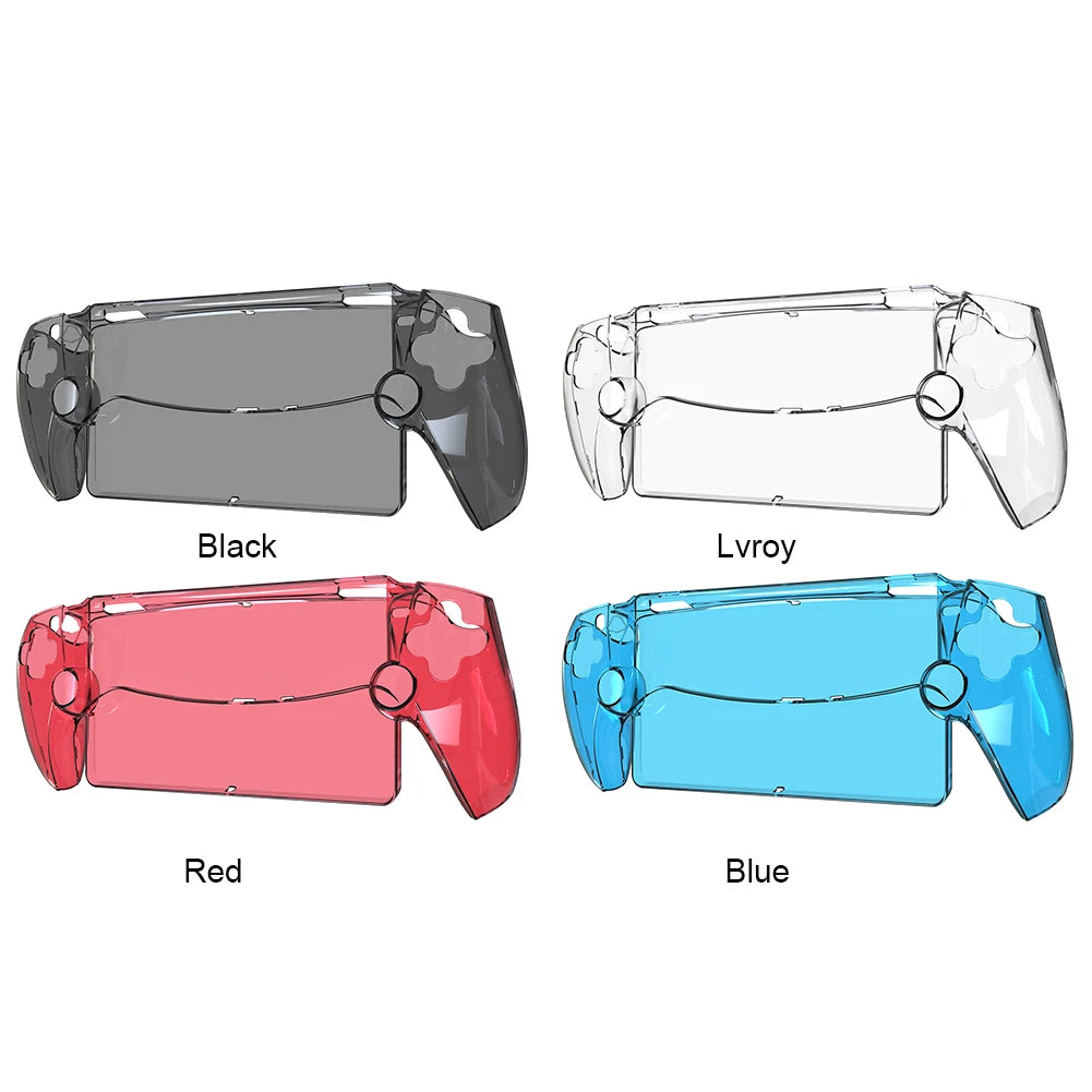 Transparent Protective Shell Case for PS5 Portal Sleeve Skin Anti-Scratch Handheld Game Console Cover for PlayStation 5 Portal