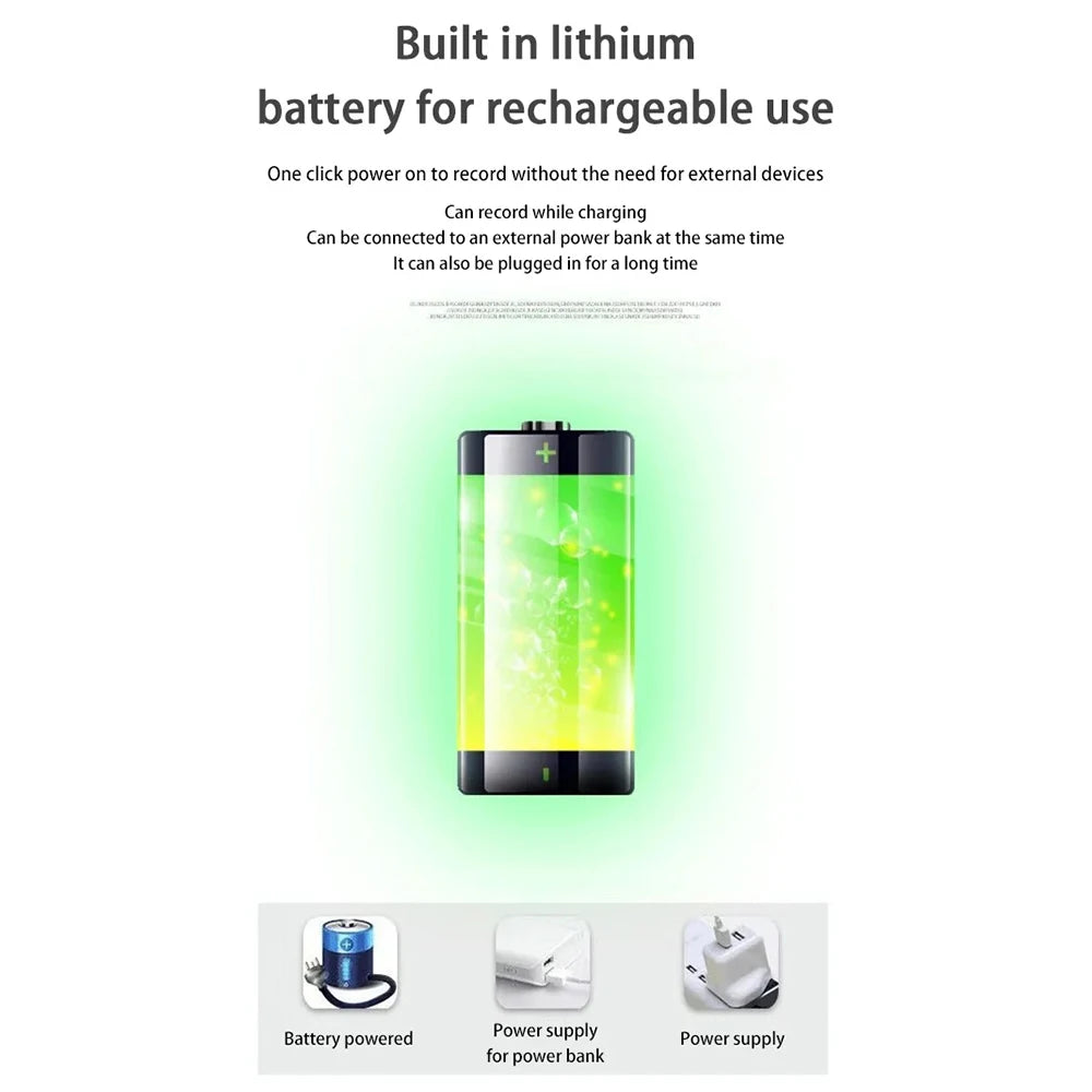 HD 1080P Mini Camera Smart Camera Home WiFi Camera Home Night Vision HD Camera with Abnormal Reminder Function