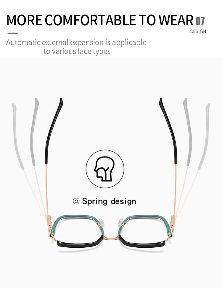 82043 Young Lady Cat Eye Eyeglasses Frame Adolescent Eyewear Eye Readig Protection Girl Glasses Graduation Delicate Gift