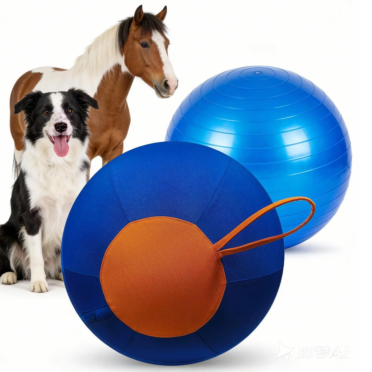 Pet Herding Ball 45cm Large Dog Ball Interactive Moving Toys For Dogs Breed Pet Puppy Outdoor Training Play Ball Kids Game Toys